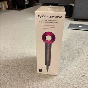 Dyson Supersonic Hair Dryer - Fuchsia and Silver